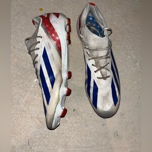 Pre-Owned Adidas X Crazyfast USA.1 FG Men's Size 11 Cleats Soccer White #664